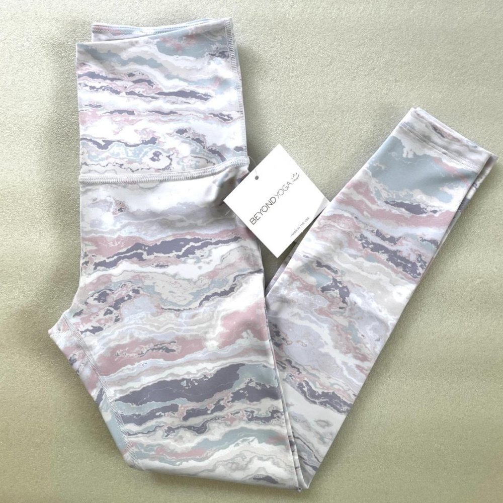 Beyond Yoga Olympus High Waisted Midi Legging Pastel Waves